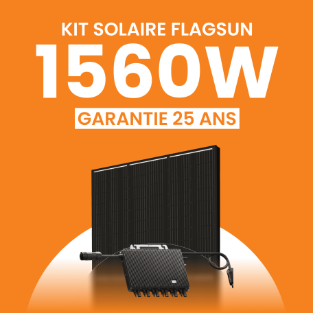 Kit Solaire Autoconsommation 1560Wc Flagsun - Micro onduleurs TSUN