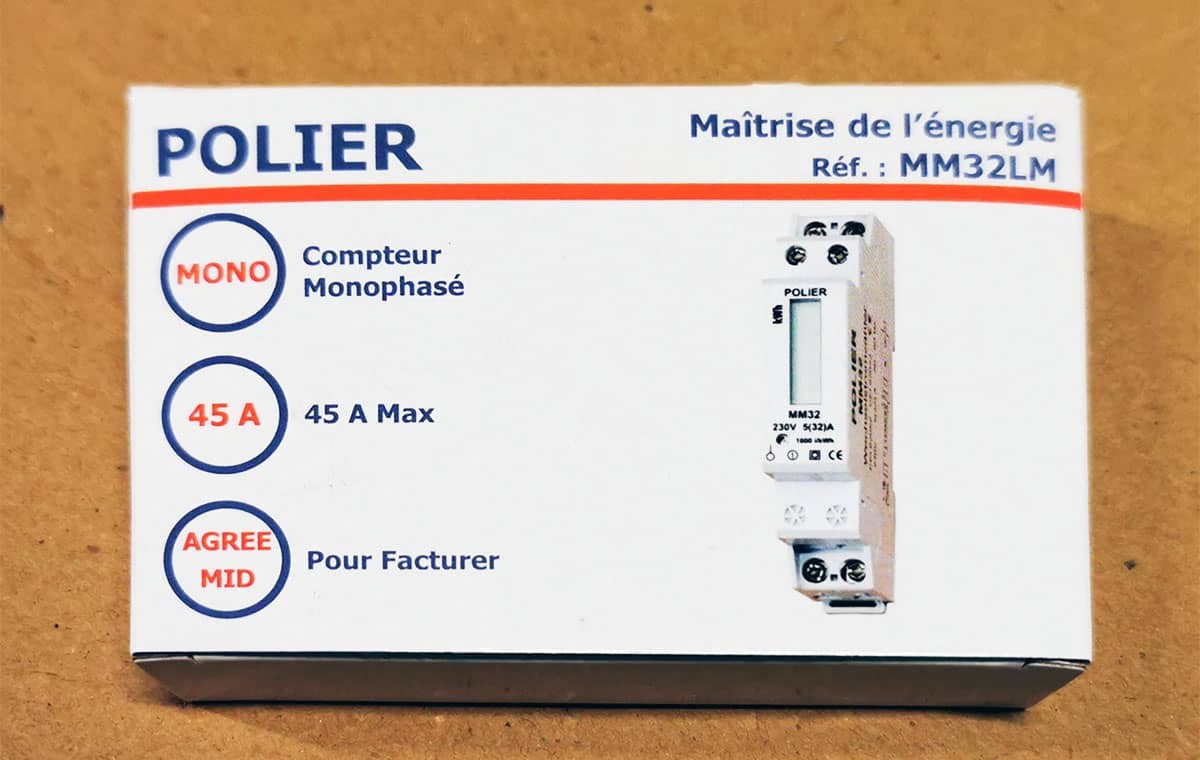 Compteur de production photovoltaïque MON KIT SOLAIRE Compteur de production photovoltaïque MON KIT SOLAIRE