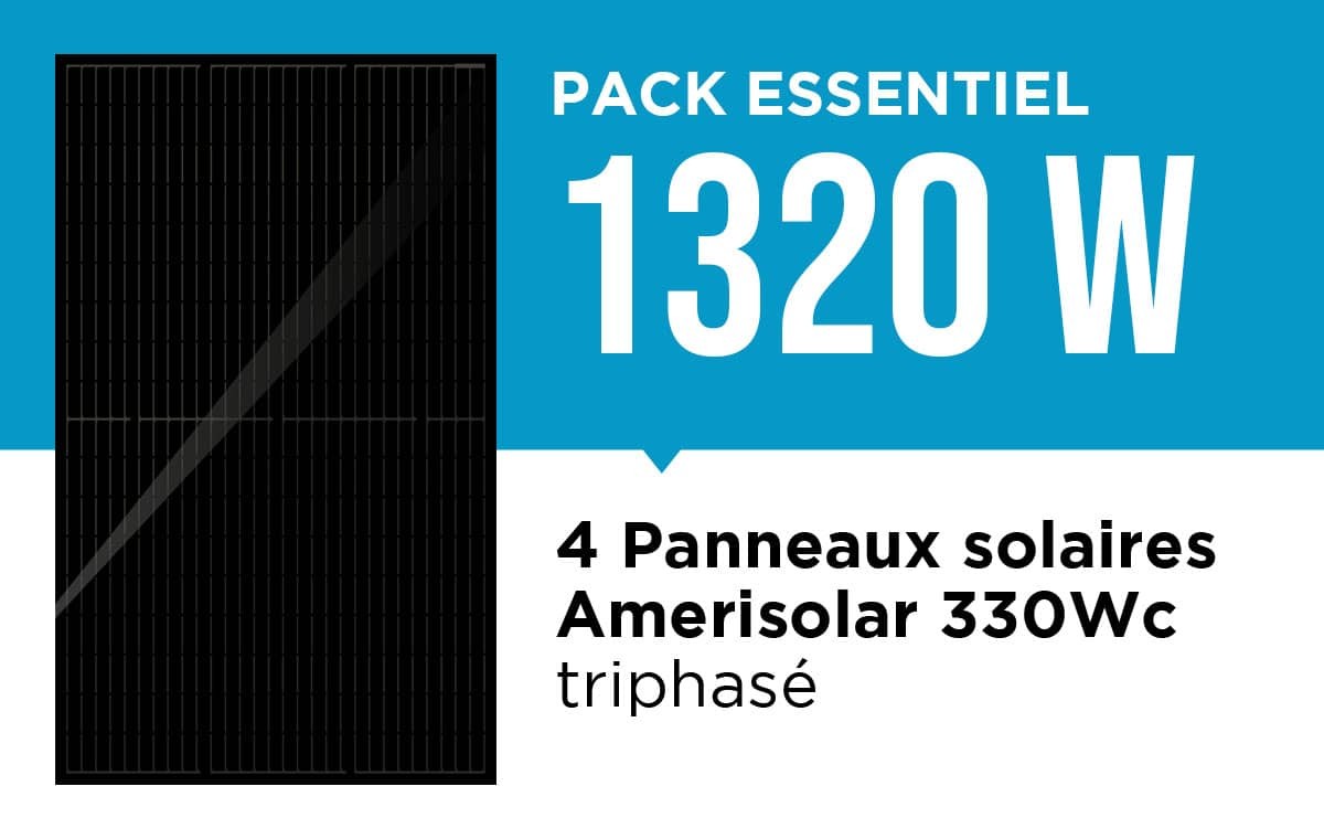 Kit solaire essentiel 1320 Wc Kit solaire essentiel 1320 Wc