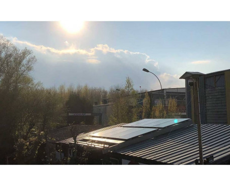 kit de fixation pour panneaux toiture bac acier 14 panneaux solaires