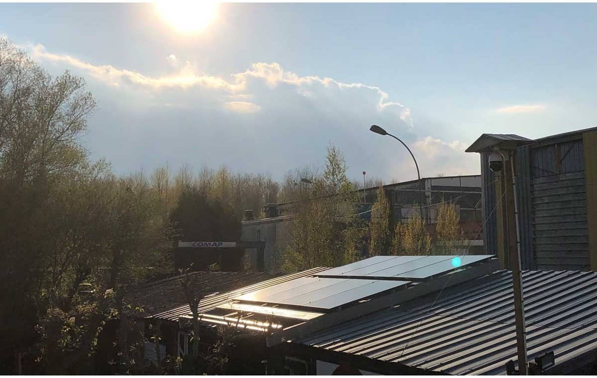 kit de fixation pour panneaux toiture bac acier 2 panneaux solaires
