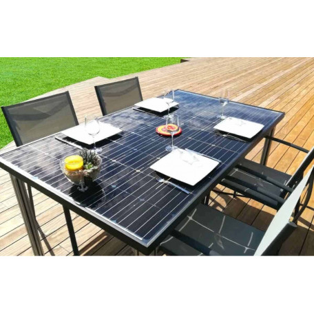 Utilisation de la table solaire photovoltaïque en autoconsommation