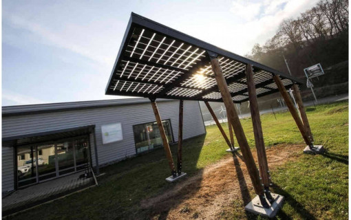 Carport solaire photovoltaïque Sun Shelter 3000Wc