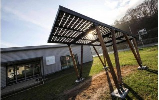 Carport solaire photovoltaïque Sun Shelter 3000Wc