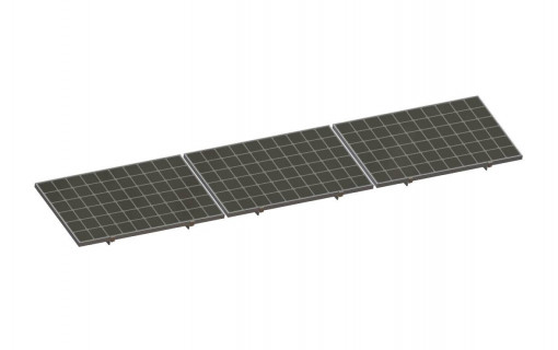 Panneaux solaire kit de fixation façade brise solaire