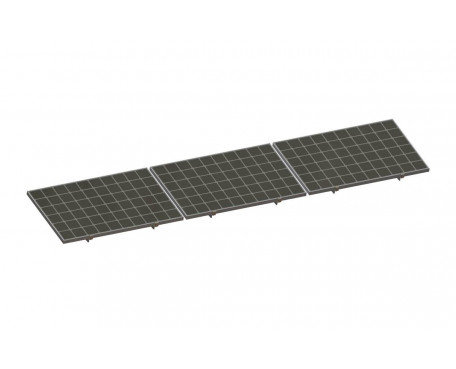 Panneaux solaire kit de fixation façade brise solaire