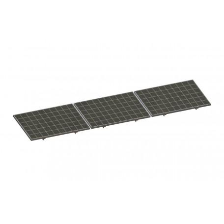 Panneaux solaire kit de fixation façade brise solaire Panneaux solaire kit de fixation façade brise solaire