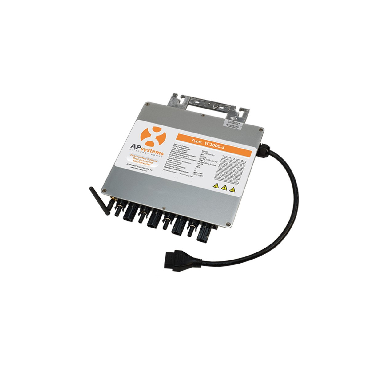 Micro-onduleur APSystems YC1000-3 garanti 20 ans