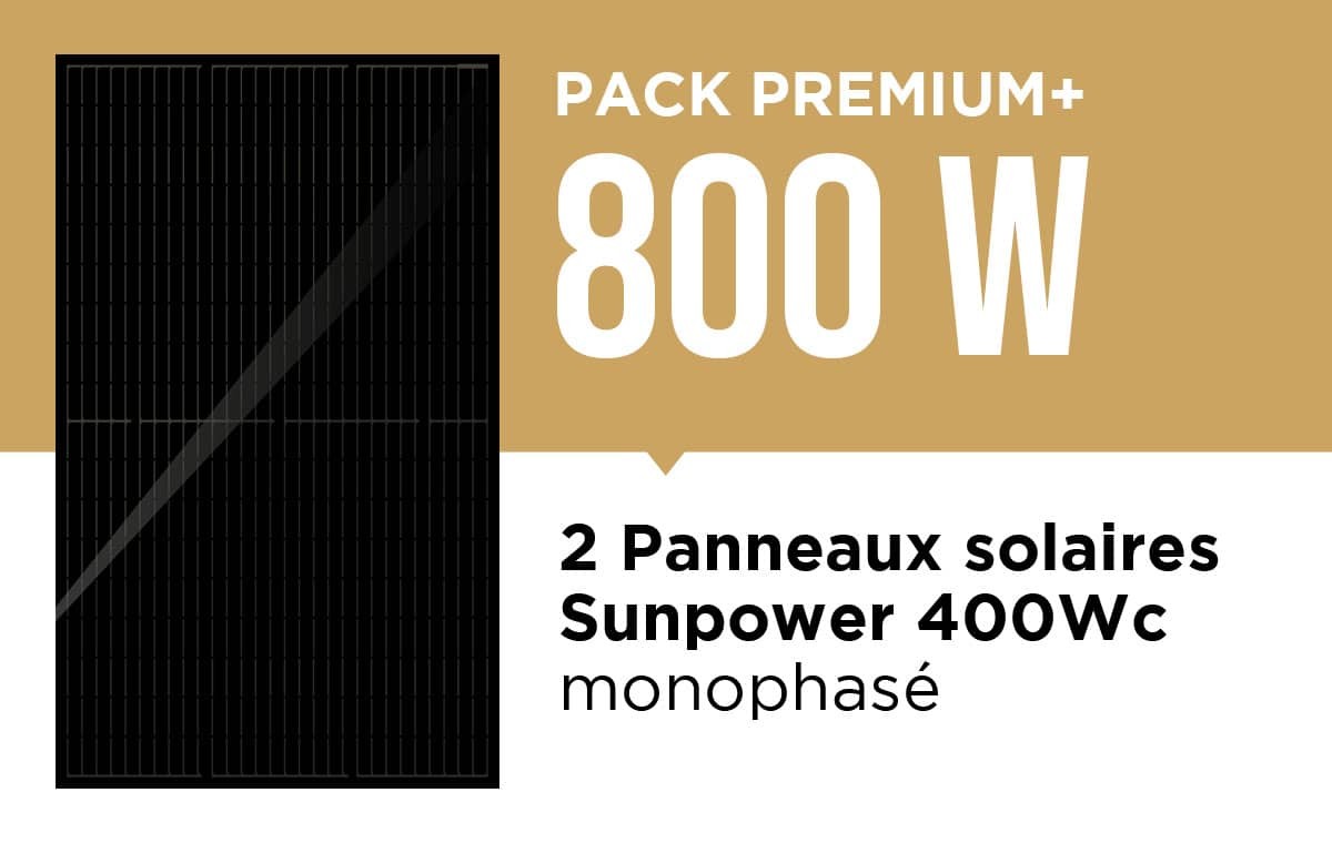 Kit solaire autoconsommation Premium+ 800 Wc Kit solaire autoconsommation Premium+ 800 Wc