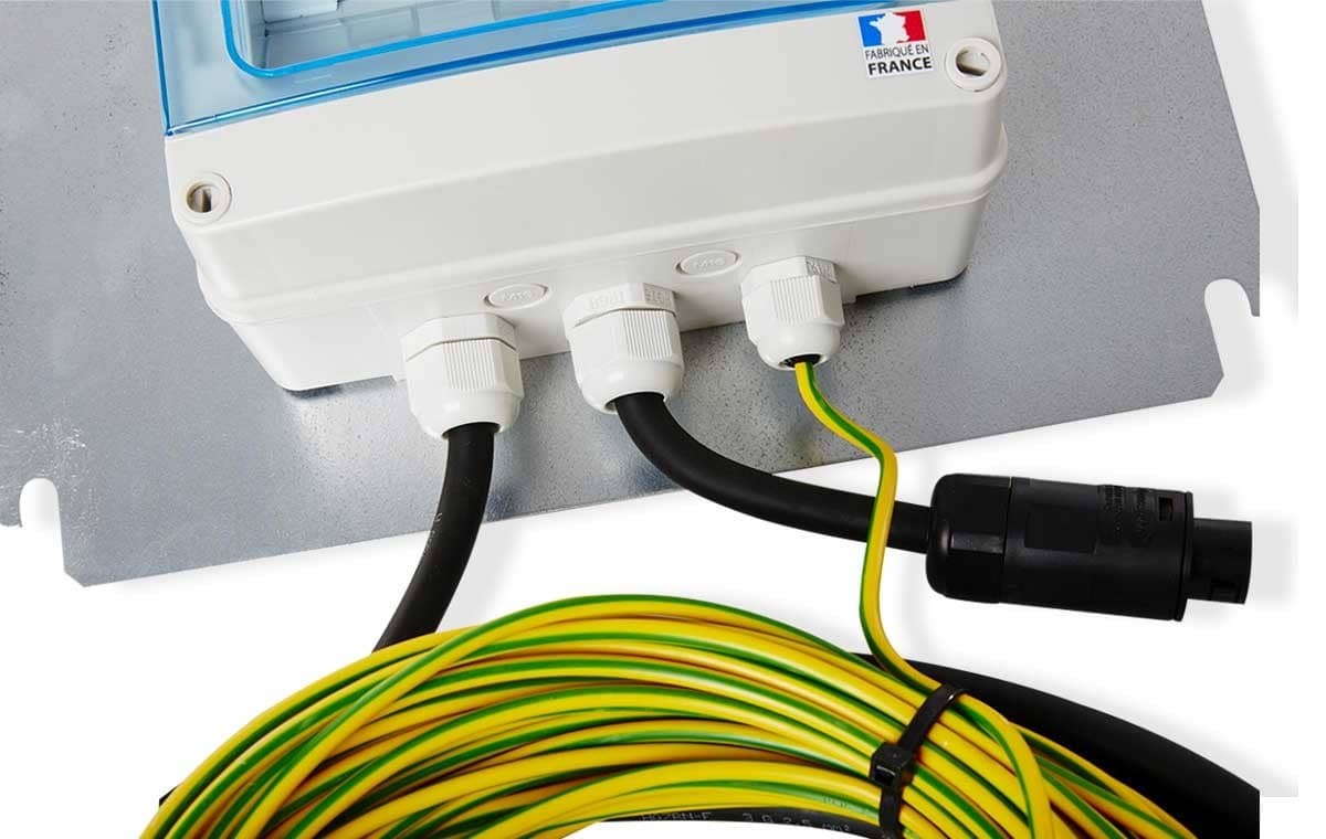 Coffret de protection AC Plug'n'play totalement précâblé - prêt à l'emploi