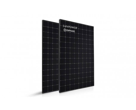 2 panneaux solaires SunPower 400 Wc