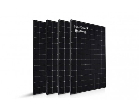 4 panneaux solaires Sunpower 400 Wc