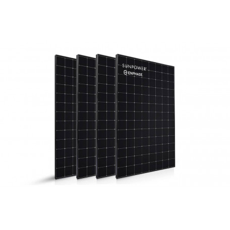 4 panneaux solaires Sunpower 400 Wc