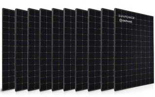 10 panneaux solaire Sunpower 400 Wc