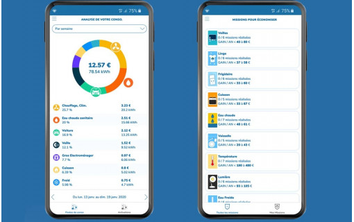 Ecojoko - Moniteur et Assistant d'économie d'énergie compatible