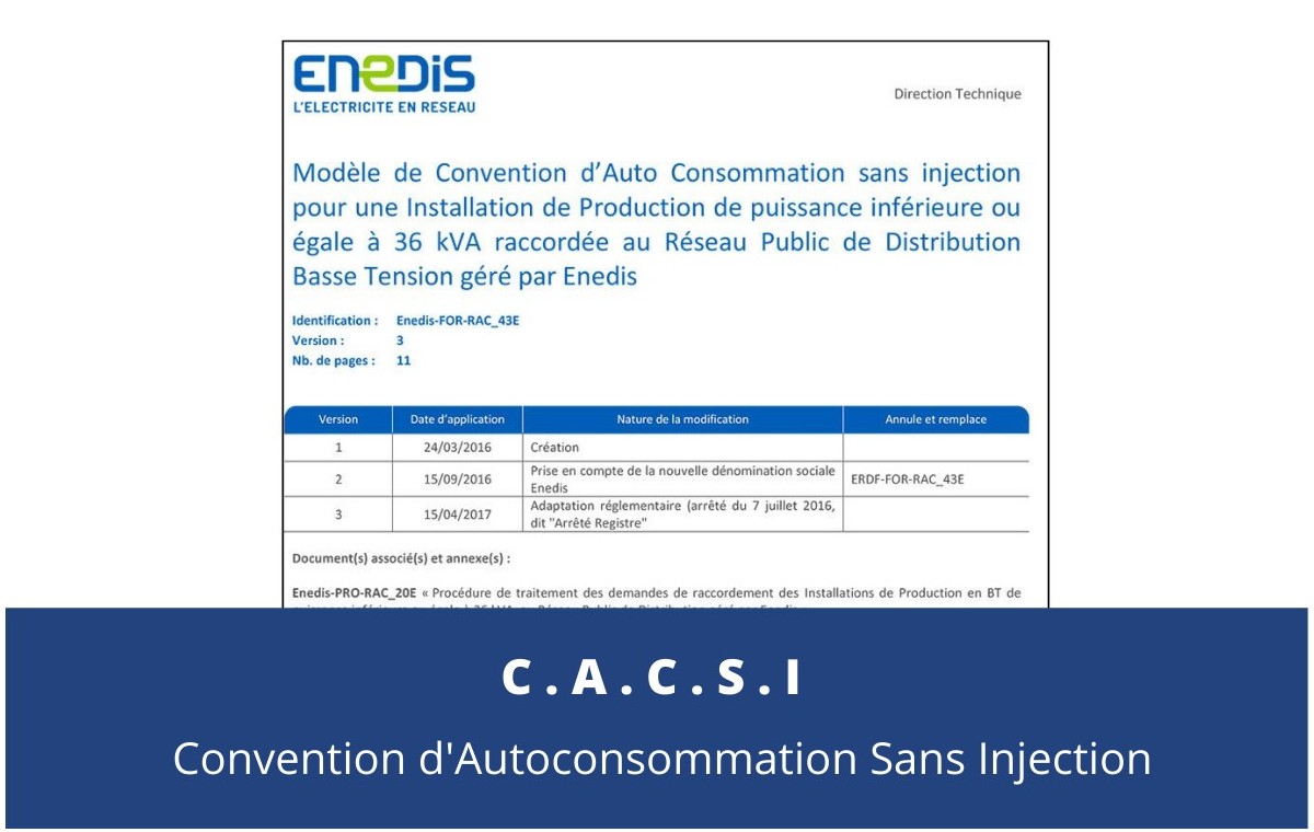 demarche-administrative-cacsi-convention-autoconsommation-sans-injection