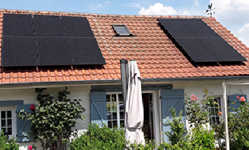 <span class="popup-mms-5">Installation de panneaux solaires sur toiture inclinée - 1200W</span>