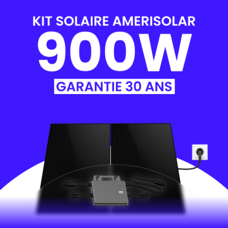 Kit solaire plug and play Amerisolar 900W