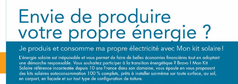 Article MonKitSolaire dans Maison et Jardin
