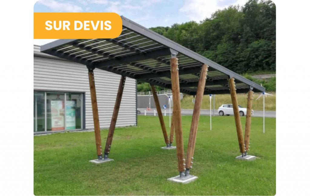 Carport solaire photovoltaïque Sun Shelter 3000Wc