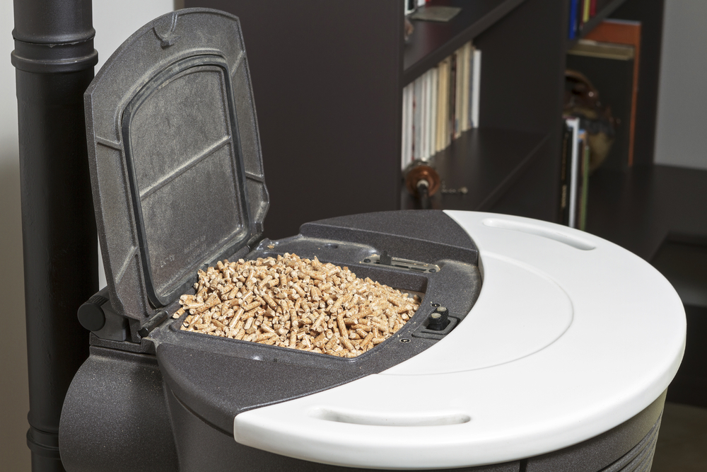 chauffage écologie avec des granulés