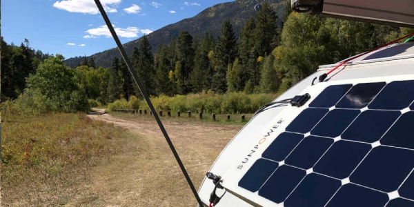 Panneau solaire souple camping car