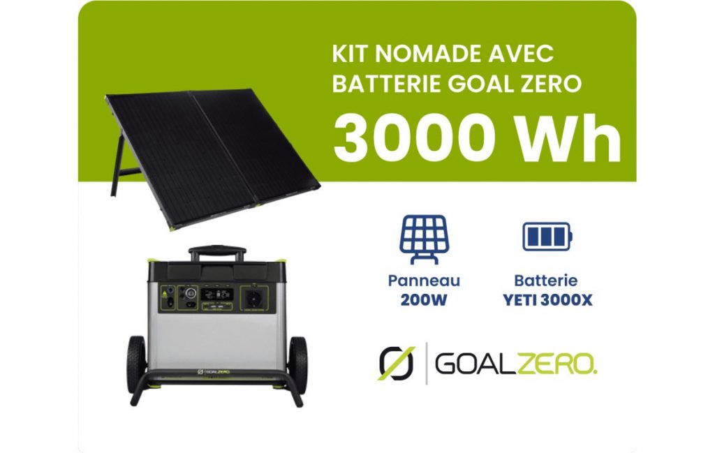 KIT YETI 3000X FIXE GOAL ZERO