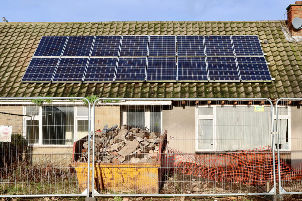 Travaux maisons pour passage à maison solaire passive