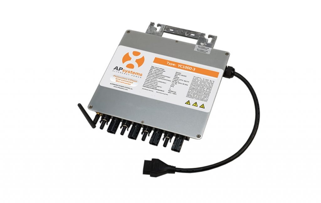 micro onduleur triphase yc1000 kit solaire
