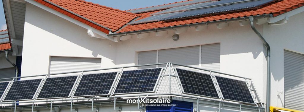 Panneau solaire appartement balcon