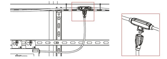 Schema de branchement des cables AC BUS kit solaire autoconsommation