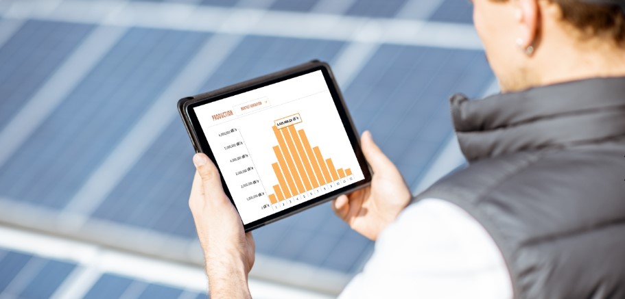 Optimisation production panneaux solaires suivi