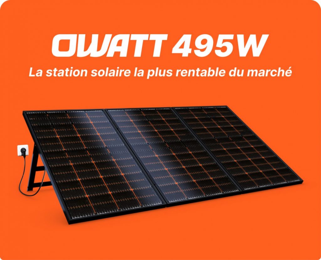 station solaire owatt plug and play