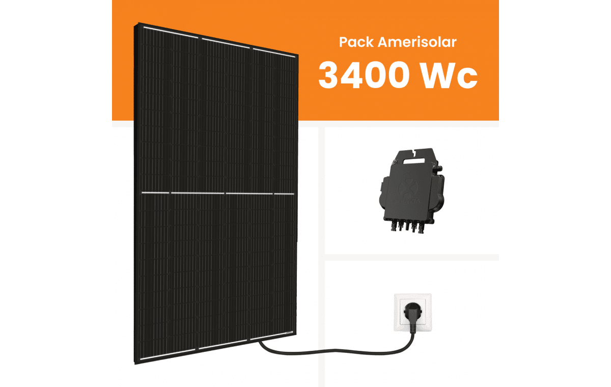 kit autoconsommation amerisolar black friday