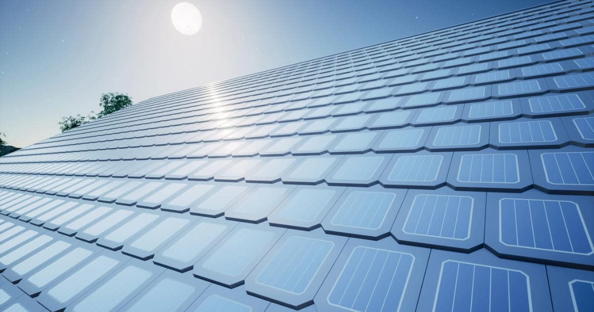 panneaux solaires intégrés à la toiture