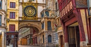 Gros horloge à Rouen