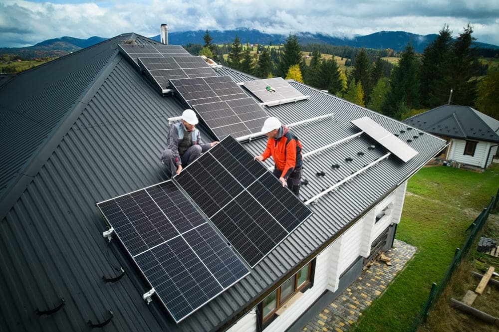 Installation d'un kit solaire