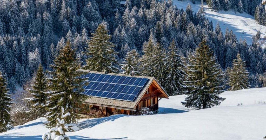 meyer-burger-pannea-solaire maison en suisse avec panneau solaire