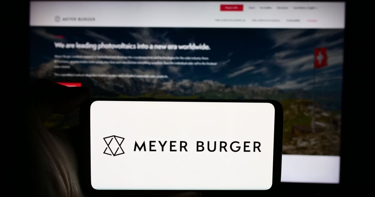 MEYER BURGER entreprise de panneau solaire logo
