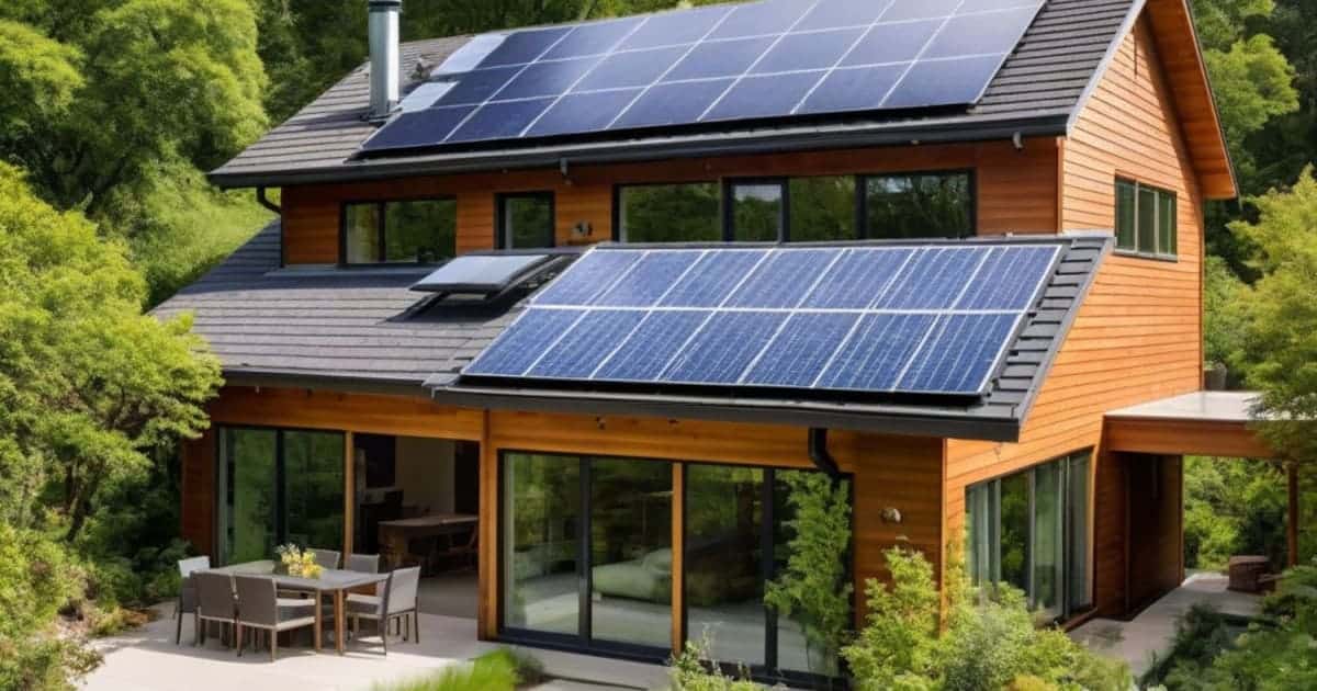 maison 80m2 installation panneau solaire