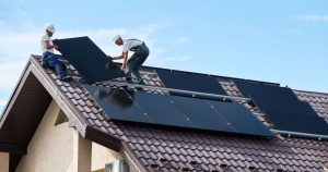 une fixation pour panneau solaire sur fermette