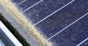 panneau solaire dégradation