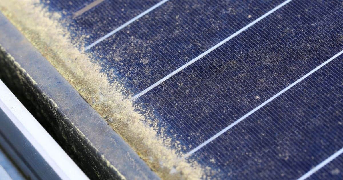 panneau solaire dégradation