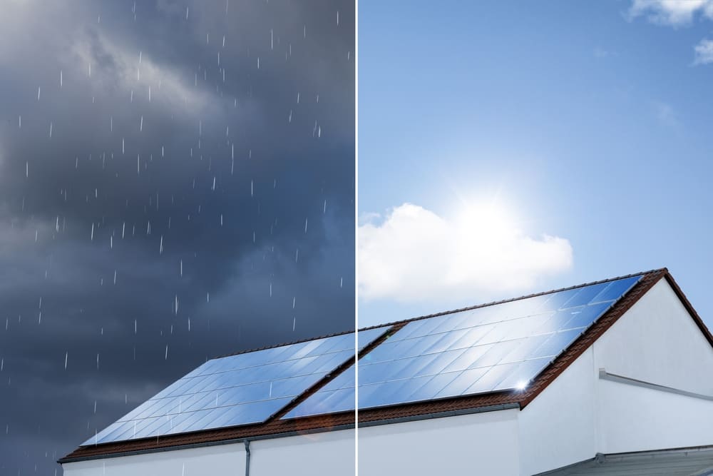 avantages-pluie-panneaux-solaires avantages de la pluie pour les panneaux solaires