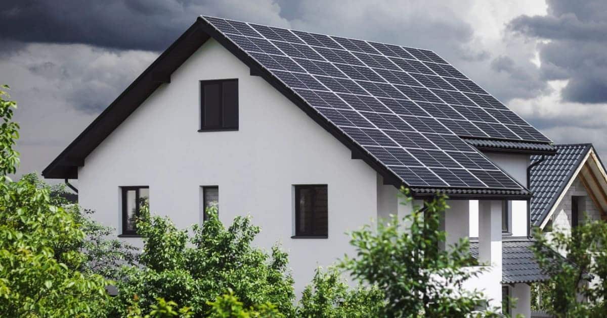 impact de la pluie sur les panneaux solaires