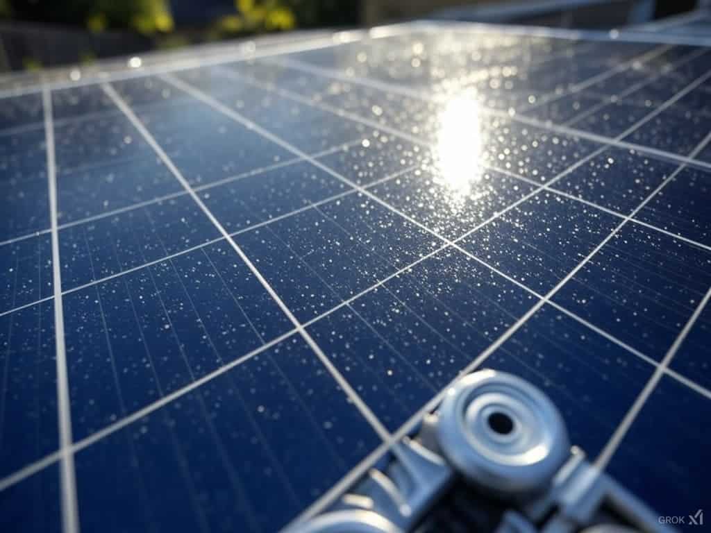Avantage des panneaux solaires autonettoyant