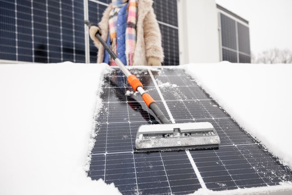 Faut-il déneiger ses panneaux solaires