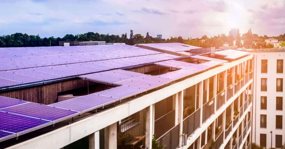 Bâtiment photovoltaïque autofinancé