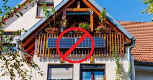 Interdiction panneau solaire plug and play