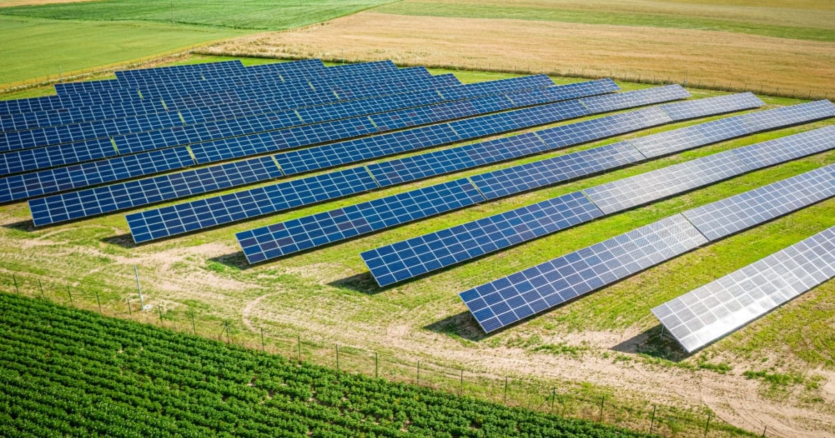 Installation photovoltaïque de 1000m2